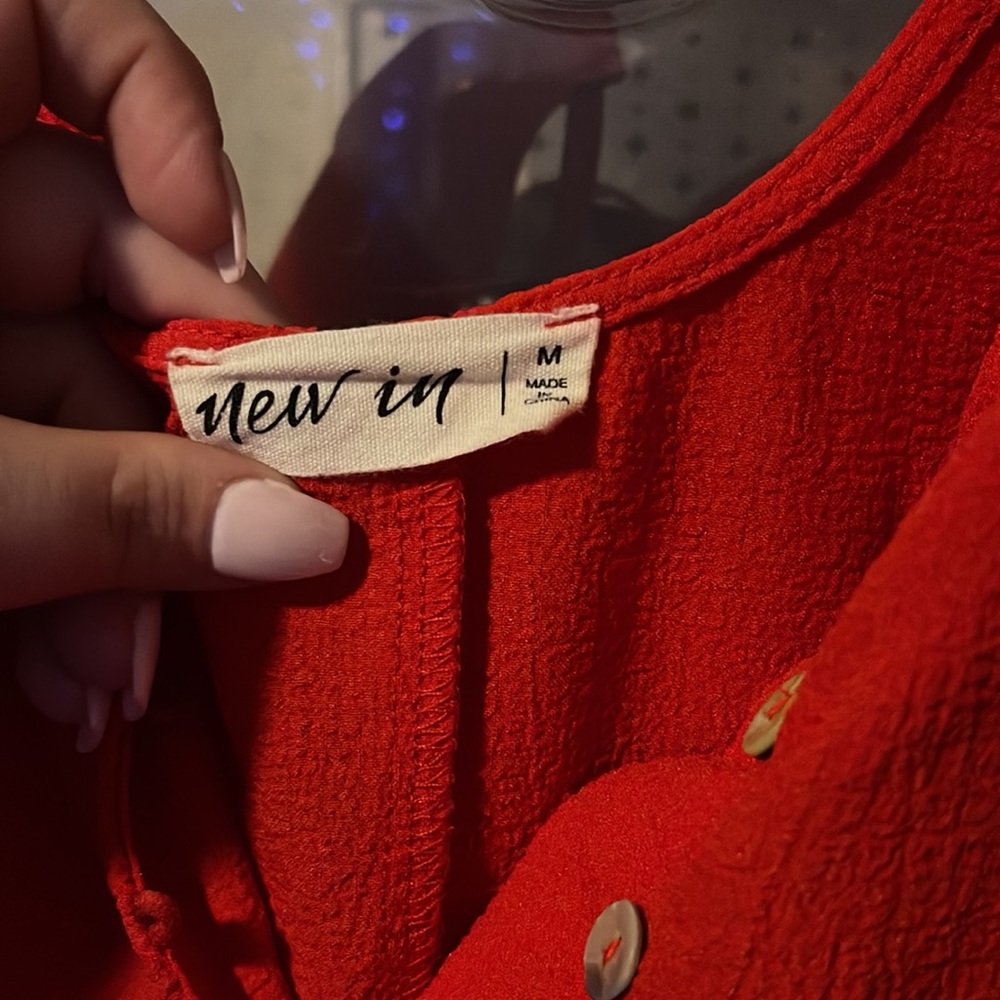Red romper - Picture 4 of 5